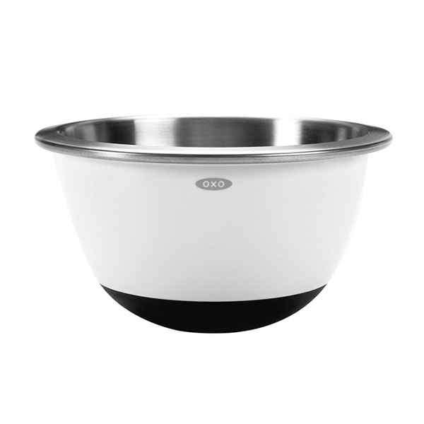 OXO オクソー ステンレス ミキシングボウル(小) ホワイト ｜ OXO