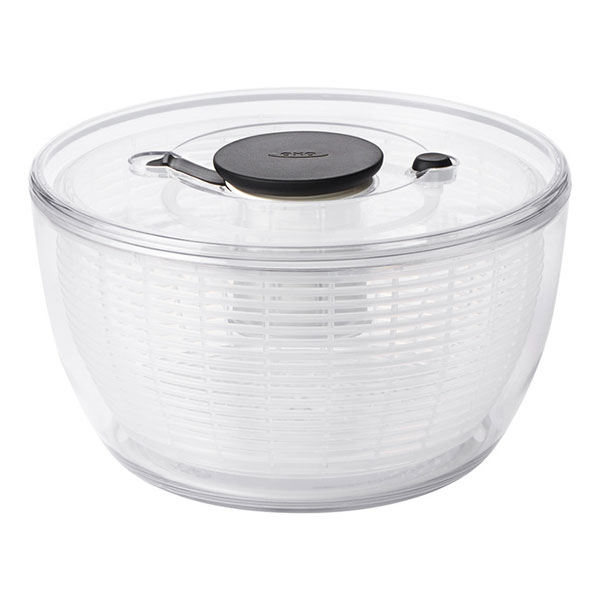 ガラス製サラダスピナー OXO 大 OXO オクソー クリアサラダスピナー(大) ｜ OXO（オクソー）公式