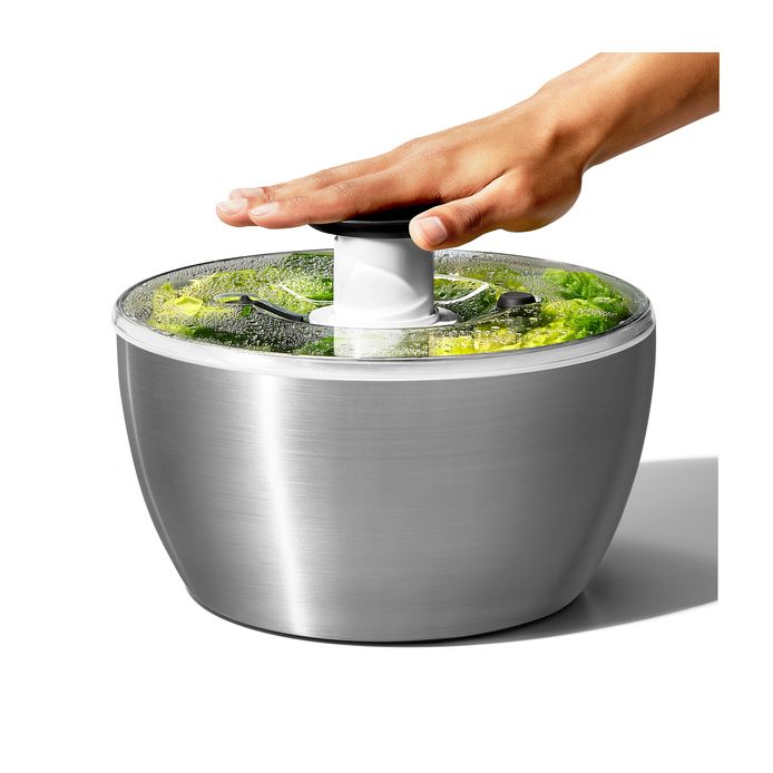 新品 OXO サラダスピナー ステンレス OXO オクソー ステンレスサラダスピナー | OXO(オクソー)公式