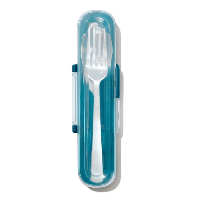 OXO オクソー プレップ&ゴーステンレスカトラリーセット(ケース付