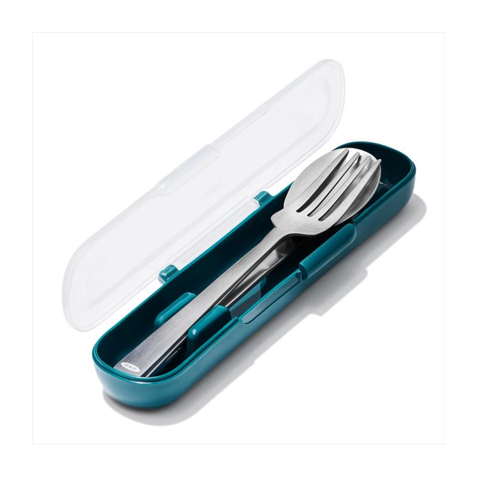 OXO オクソー プレップ&ゴーステンレスカトラリーセット(ケース付