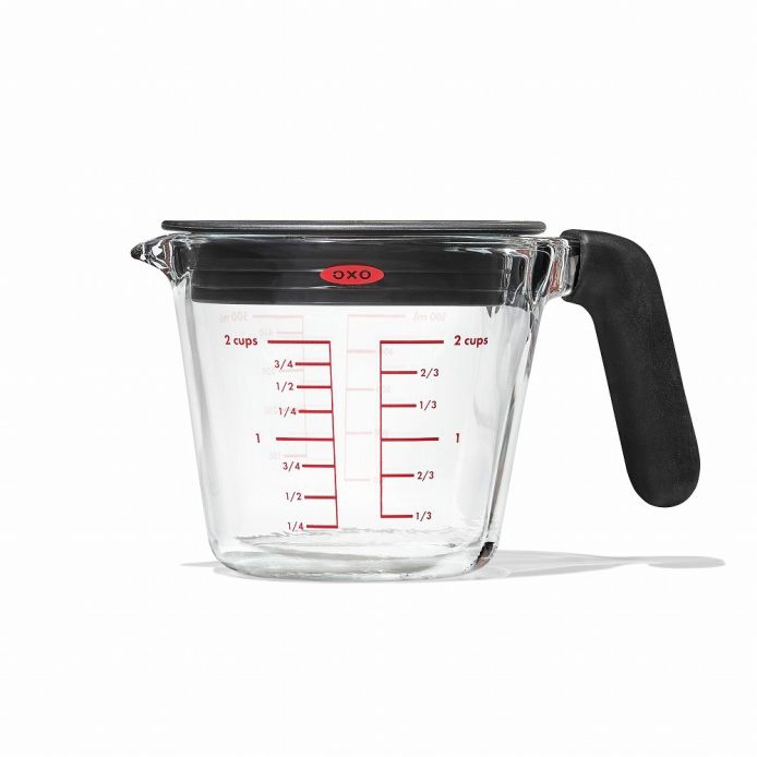 OXO オクソー ガラスメジャーカップ 500ml(蓋付き) ｜ OXO（オクソー