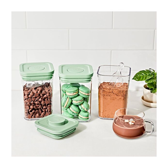 受取限定★OXO 保存容器 各種類 組み合わせ自由 OXO オクソー ポップコンテナ3ピースセットスクープ付ピスタチオ