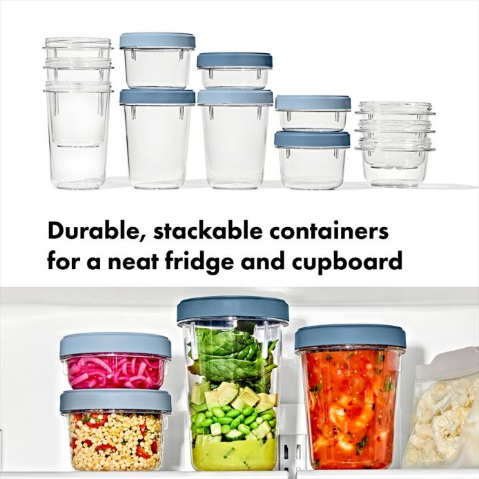 OXO オクソー ツイスト&スタックコンテナ 3ピース(148ml) ｜ OXO
