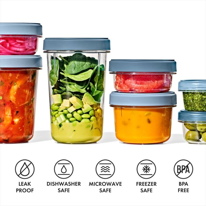 OXO オクソー ツイスト&スタックコンテナ 3ピース(148ml) ｜ OXO