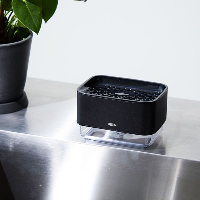 OXO オクソー スポンジホルダー(ソープディスペンサー付) マット