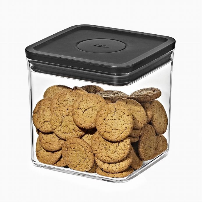 OXO オクソー ポップコンテナ ビックスクエア ショート マットブラック
