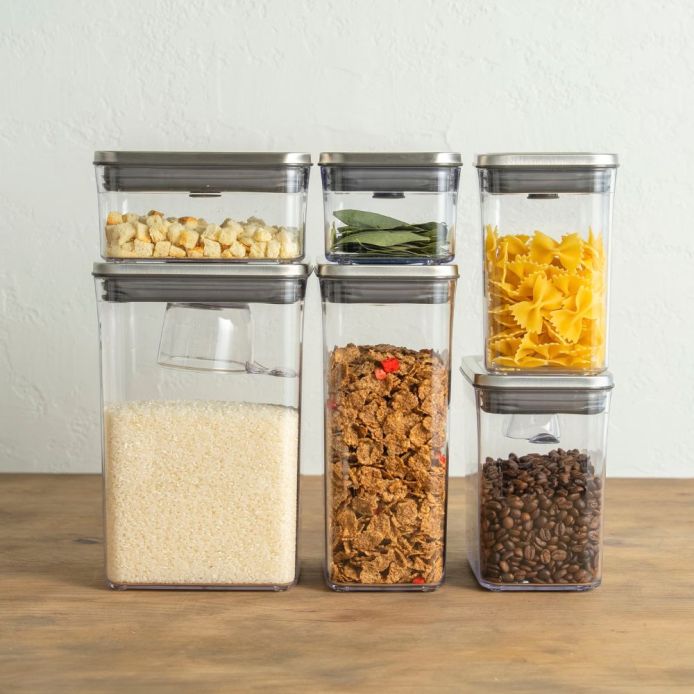 OXO オクソー ステンレスポップコンテナ6ピースセット ｜ OXO