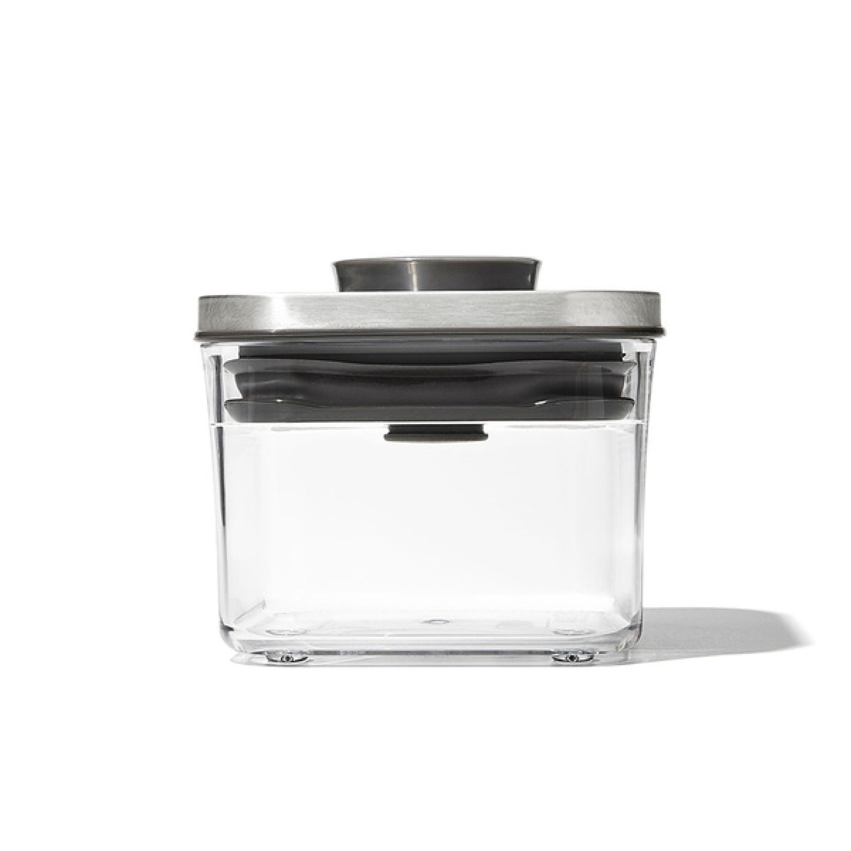 OXO オクソー ステンレス　ポップコンテナ スモールスクエア ミニ 0.4 OXO オクソー ステンレスポップコンテナ スモールスクエア(ミニ)-0.4L