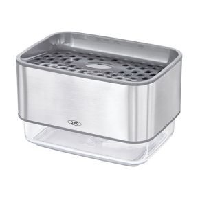 OXO オクソー スポンジホルダー(ソープディスペンサー付)