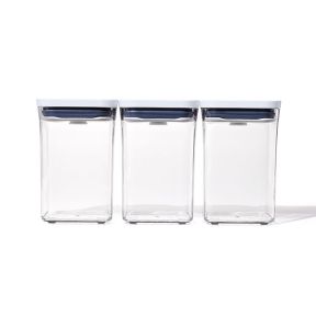 OXO オクソー ポップコンテナスモールスクエア(ショート)3PS