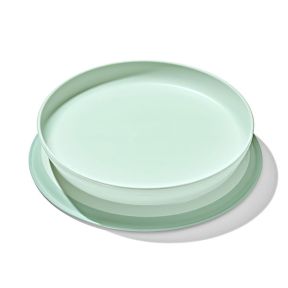 OXO オクソー Tot 吸盤付きシンプルプレート オパール