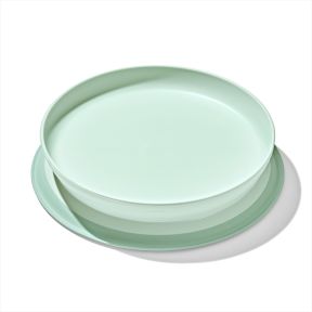 OXO オクソー Tot 吸盤付きシンプルプレート オパール