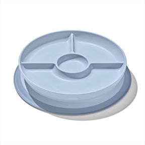 OXO オクソー 吸盤付き仕切プレート ダスク