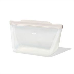 OXO オクソー シリコンスタンドバッグL(オートミール)