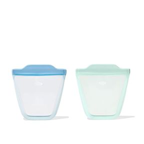 OXO オクソー Tot シリコンスタンドバッグセット オパール&ダスク