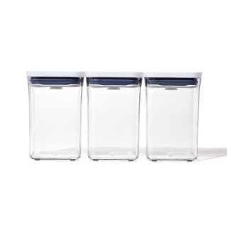 OXO オクソー ポップコンテナスモールスクエア(ショート)3PS