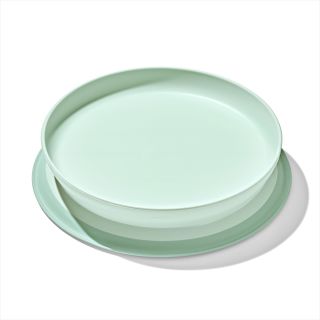 OXO オクソー Tot 吸盤付きシンプルプレート オパール