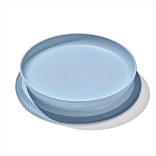OXO オクソー 吸盤付きシンプルプレート ダスク
