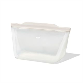 OXO オクソー シリコンスタンドバッグL(オートミール)