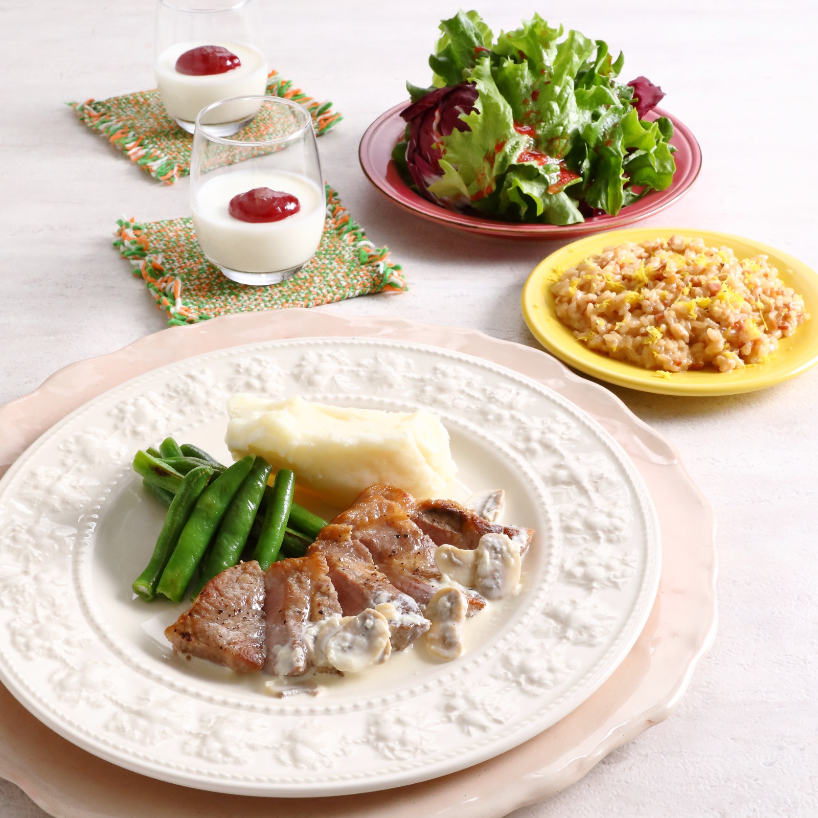 春らしい洋食メニュー